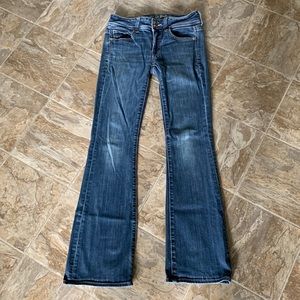 American Eagle Kick Boot Jeans- Sz 0 Short